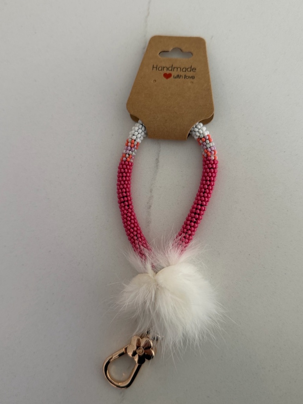 🪡Handmade Indigenous Beaded wristlet / keychain